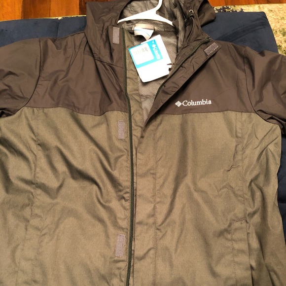 columbia mountain home rain shell